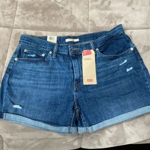 Levi’s Mid Length Denim Shorts